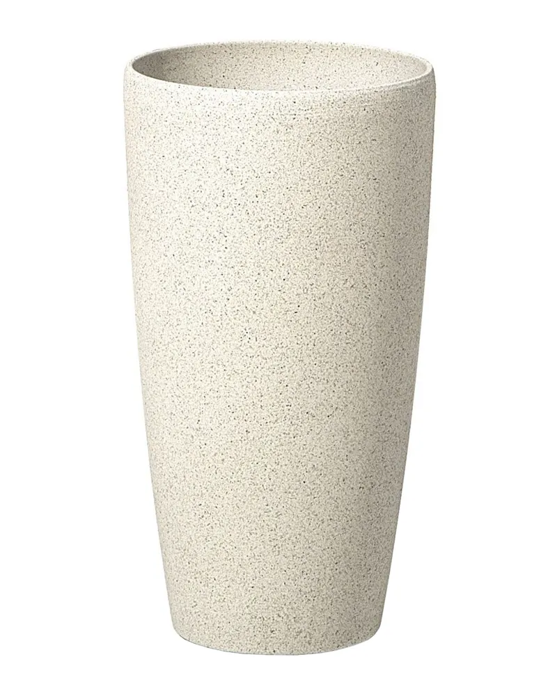 Maceta de Autorriego con Reserva Maceta abdera piedra 23 cm beige obvio