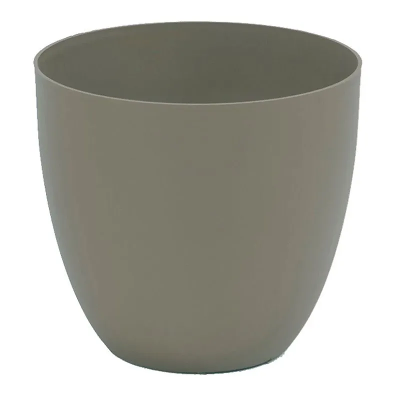 Maceta Biodegradable de Fibra Maceta inyección cuenco 38cm color taupe