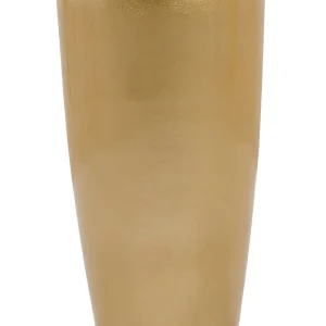 Maceta Biodegradable de Fibra Maceta tseria piedra 32 cm dorado