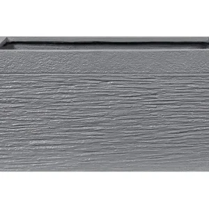 Maceta gris 60x29x30 cm MYRA con Sistema de Autoriego