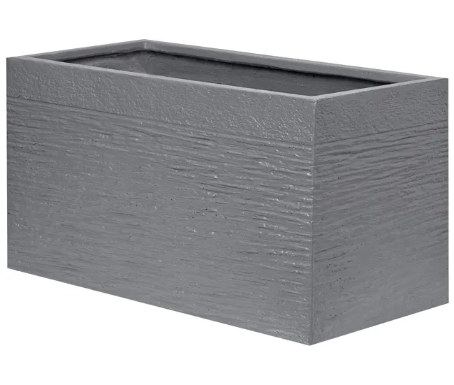 Maceta gris 60x29x30 cm MYRA con Sistema de Autoriego
