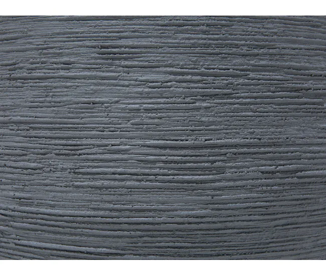 Maceta gris ⌀ 50 cm ZAKROS con Sistema de Autoriego