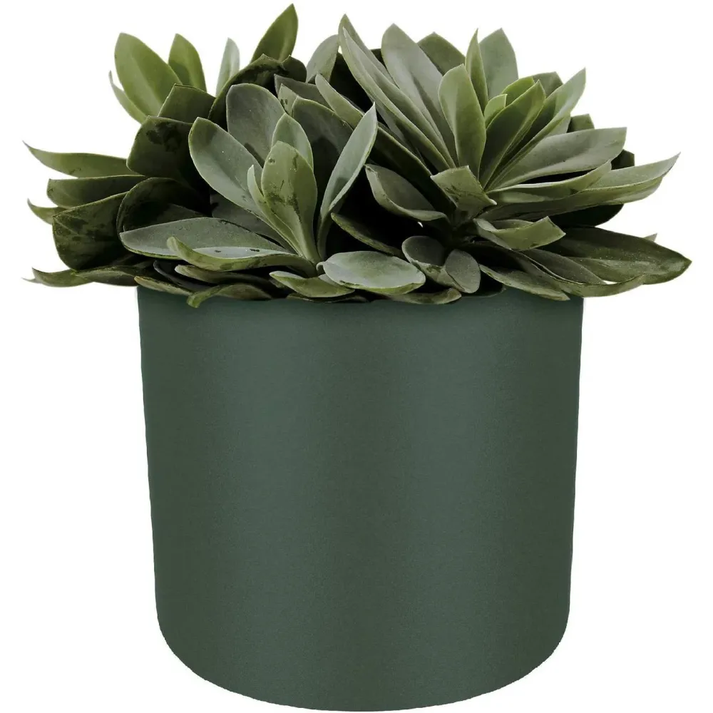 Macetero B. Suave Round Elho Verde 14 cm