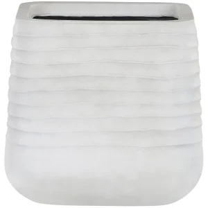 Premium de Alta Calidad Maceta parikia material sintético 38 cm blanco
