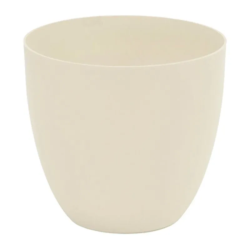 Profesional para Exteriores Maceta inyección cuenco 38cm color ecru