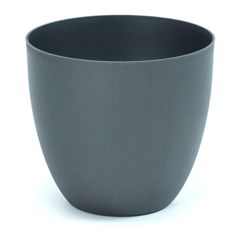 Resistente la Intemperie Maceta de inyección cuenco 38cm color antracita