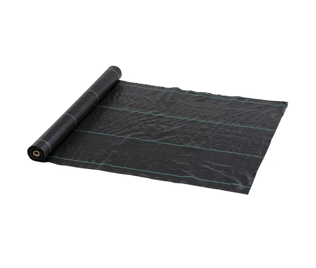 Outsunny Malla Antihierbas Malla Antimaleza 1x100 m Malla Geotextil 60 g/m² para Control de Malezas y Malas Hierbas de Jar...