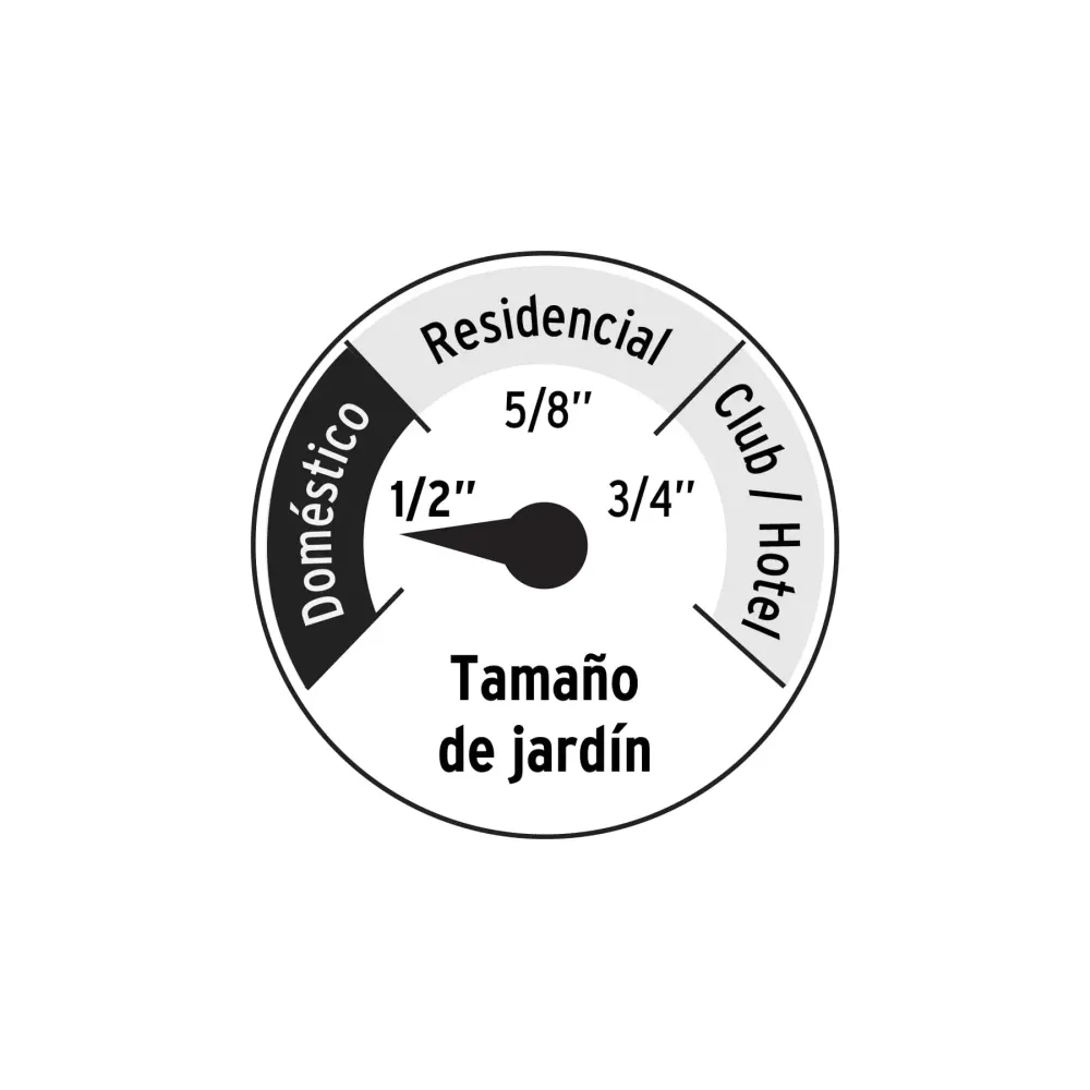 Combo manguera man-15x1/2p y pistola de riego pim-4p, pretul con Garantí de 2 ños
