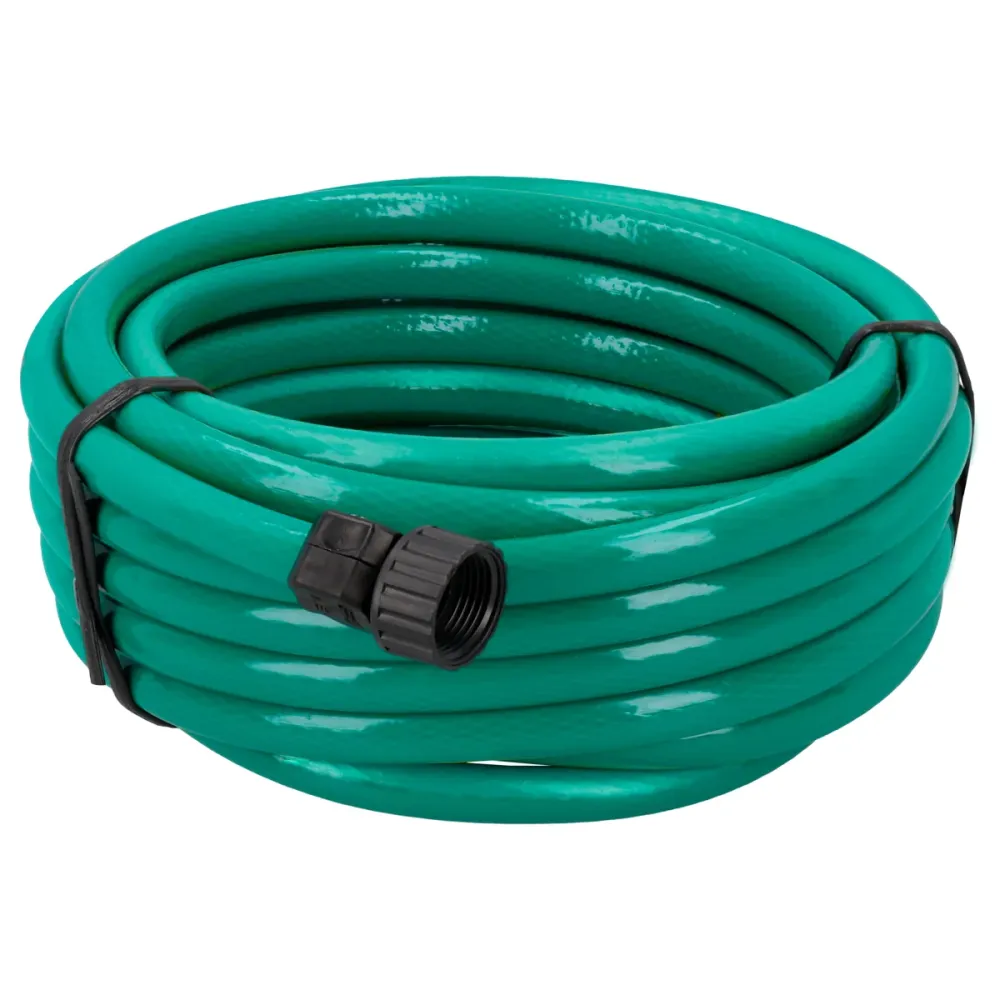 Conector Rápido Manguera para jardín tramada con conector plástico 1/2", 10 m Foy