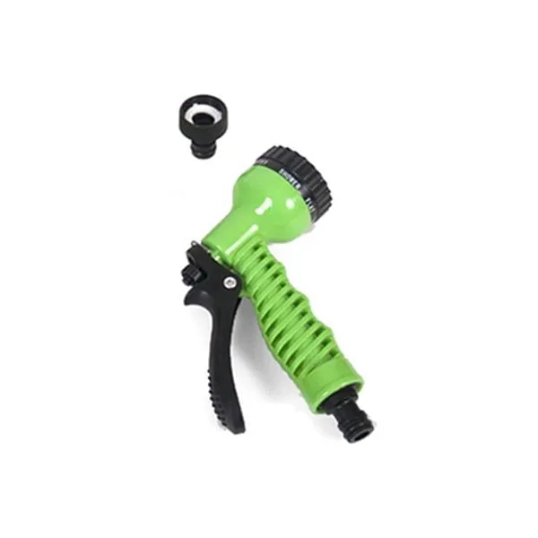 Manguera extensible con accesorios verde 15-45 metros en Color Negro