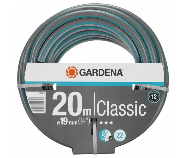 Manguera Gardena Atemporal 18022-20 PVC 20 m Ø 19 mm con Instalación en Minutos