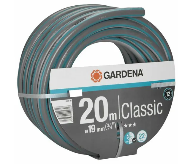 Manguera Gardena Atemporal 18022-20 PVC 20 m Ø 19 mm con Instalación en Minutos