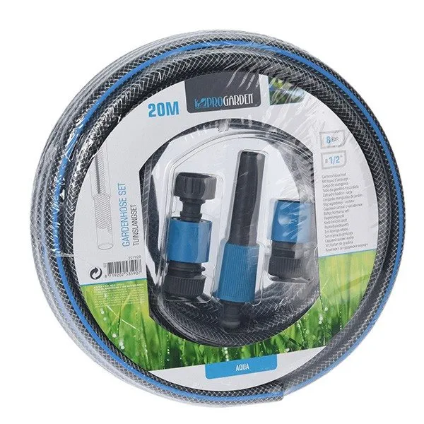 Manguera Progarden 20 m con accesorios para Riego Nocturno
