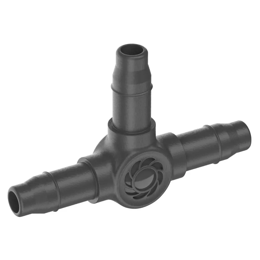 Pieza en T 4.6 mm (3/16") x10 Microdripsystem Gardena | Resistente UV |