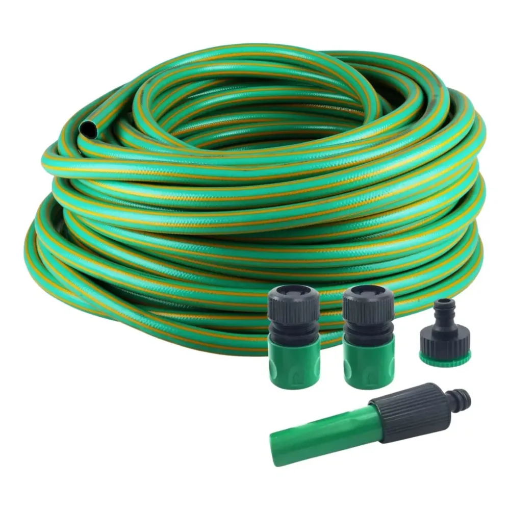 Programador de Riego Digital Manguera Jardin Adaptable 1/2 Pulgada 50 Metros Con Acoples Dicas