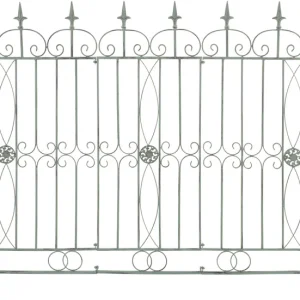 Sensor de Lluvia Reja De Jardín Mangold En Metálico Verde antiguo 1X124X116 cm