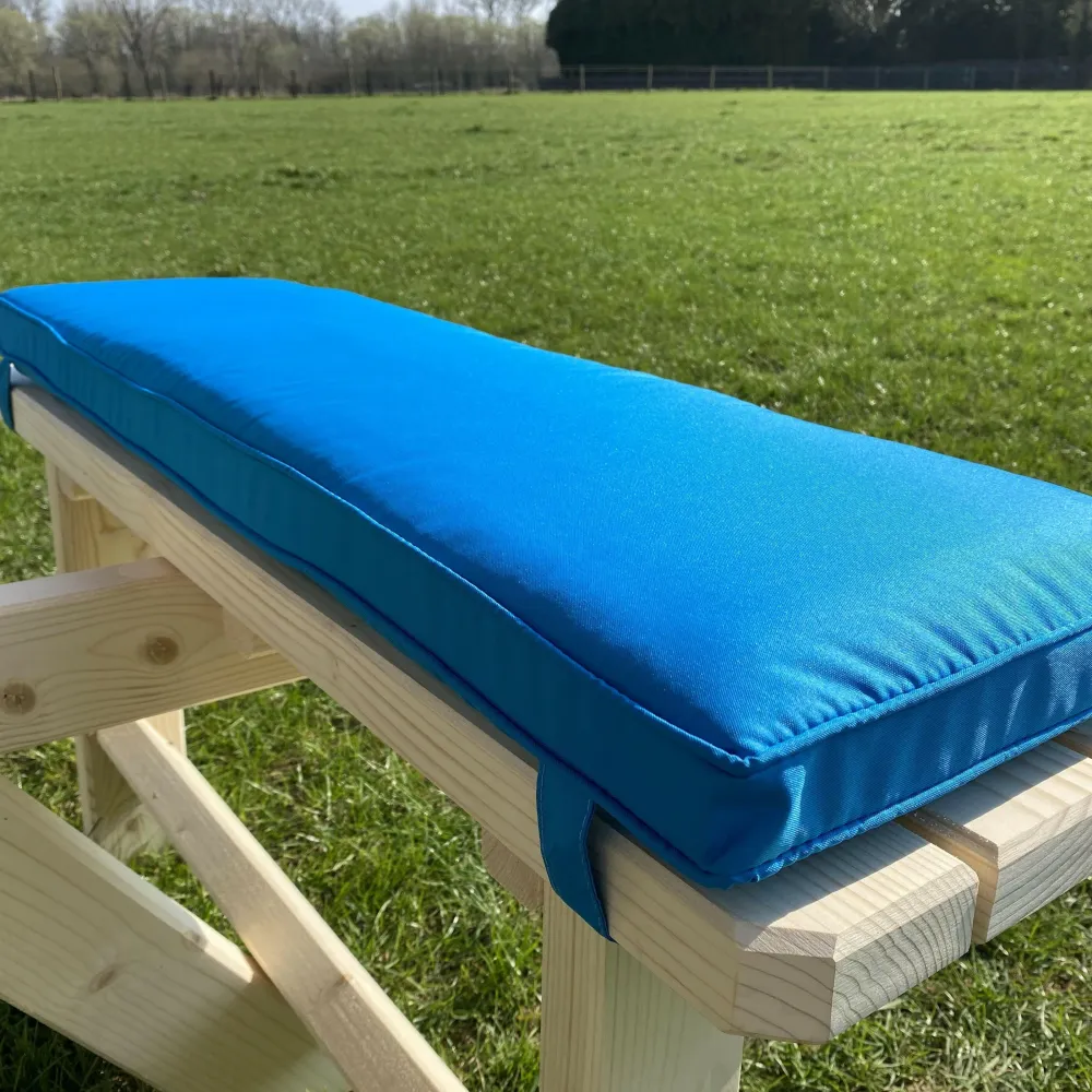 Cuscino per tavolo da picnic blu minerale 96 cm Fácil de Transportar