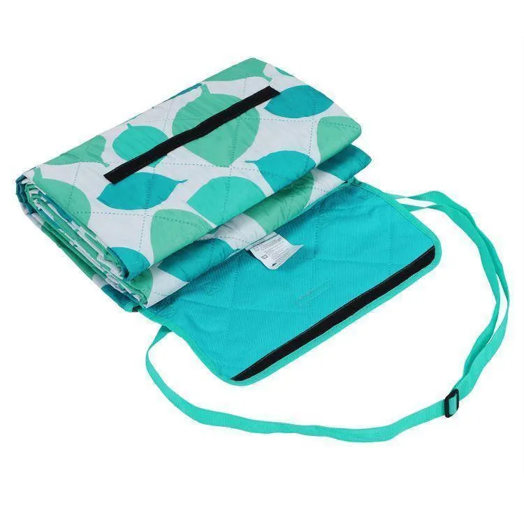 Set de Picnic Manta de picnic con estampado de hojas