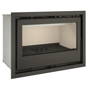 Tj - chimenea insertable de leñ con turbinas modelo flama 70 de 6,4 kw (Kit para Hierbas)