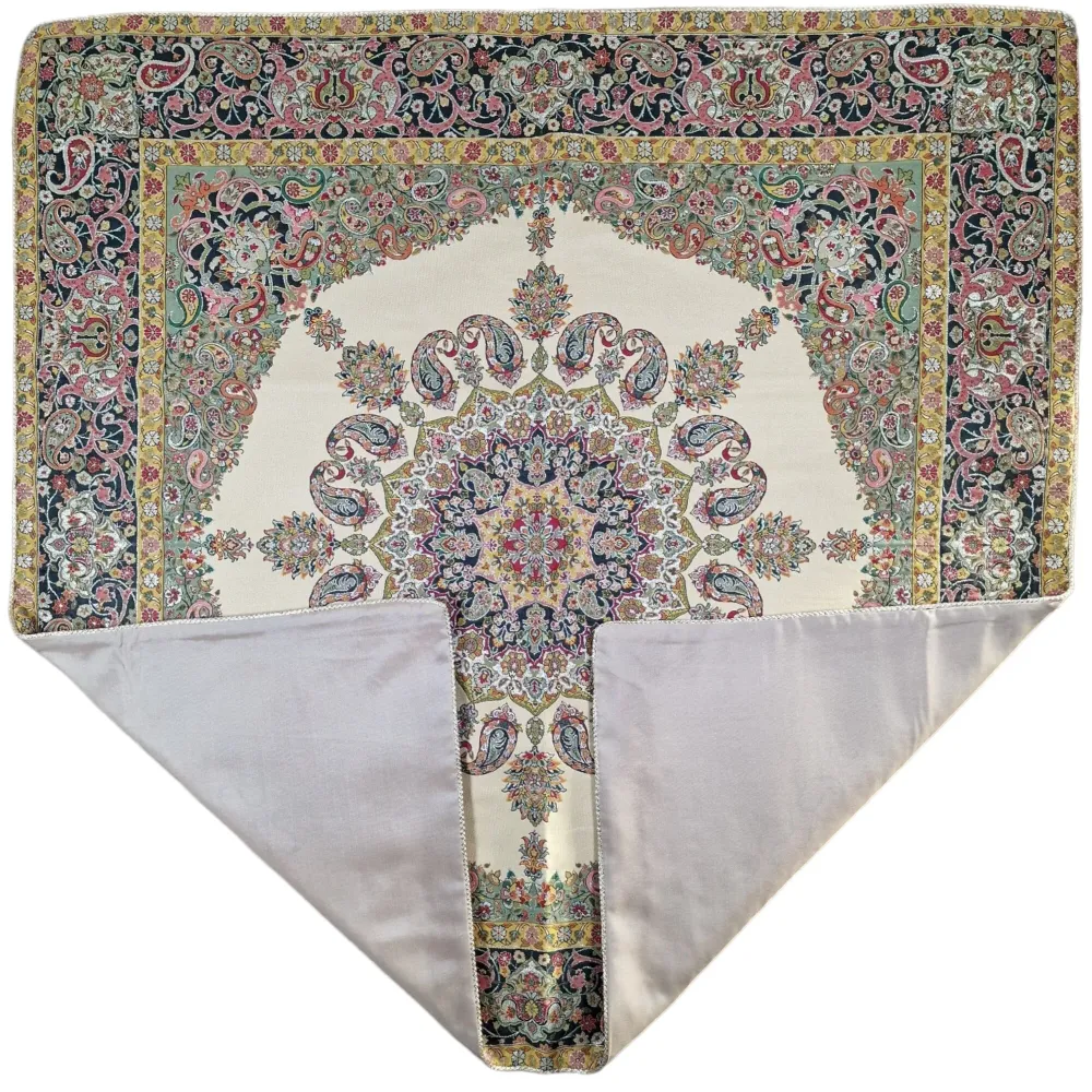 Lujoso mantel decorativo "termeh" creado en viscosa (seda artificial) y poliéster, un regalo exclusivo del arte persa para...