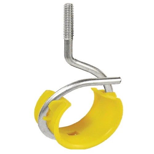 1-1/2" Saddle 1/4-20 Screw Threaded Leg Bridle Rings BR-150-WH (Pack 60)