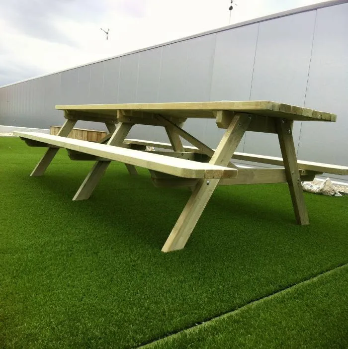 3-PACK - Picknicktafel 300 cm KING ® / 4 cm dikte - 2DE KEUZE