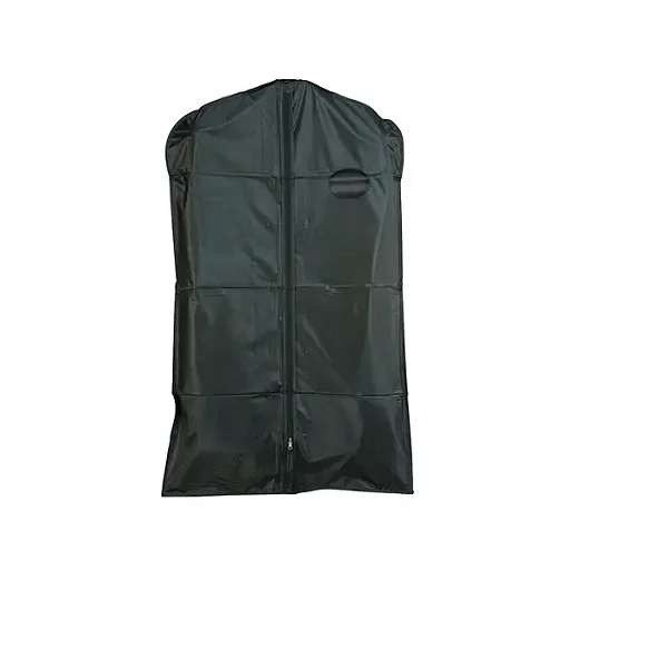 46"L Zippered Big/Tall Man Garment Cover Vinyl Taffeta Finish w/ Oval Window Econoco 46B/B (Pack 100)