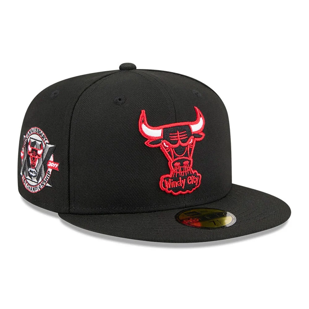 59FIFTY Fitted Chicago Bulls NBA Hardwood Clásico Nero 6