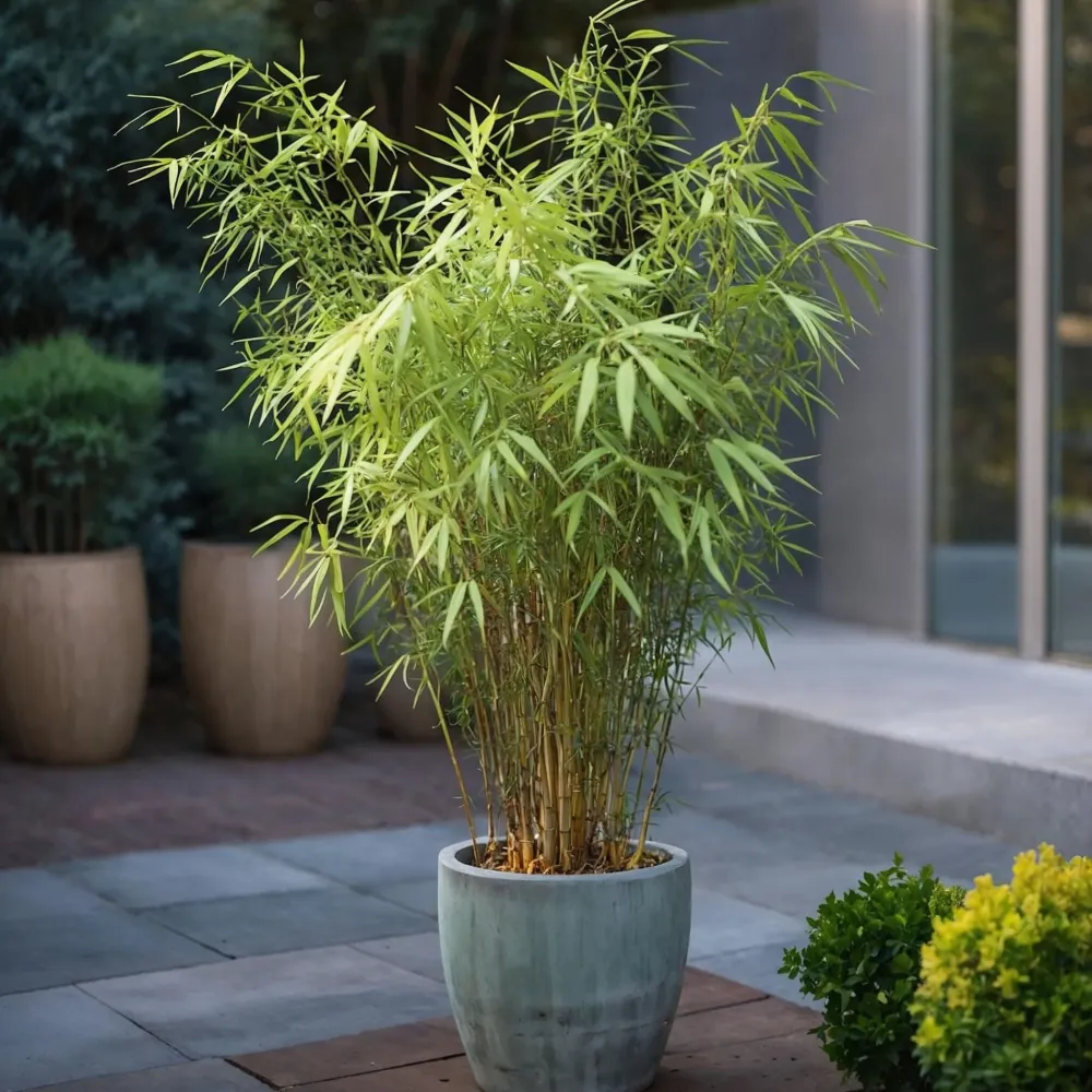 Bambú - 6 Pzs - Fargesia Papyrifera 'grex' - Altura 30-40cm - ⌀13cm