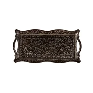 Bandeja Turca Grabada - Calidad SUNTUOSO - Modelo Besiktas - 32 cm