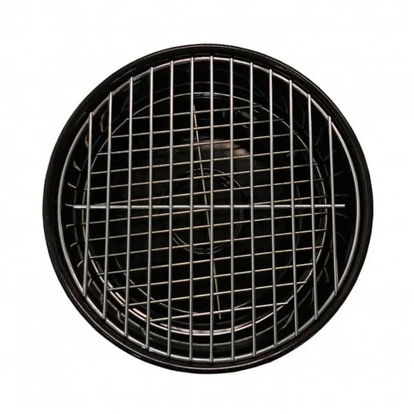 Barbacoa de carbón Marjal con bolsa isotérmica negro Ø26,5x22,5 cm