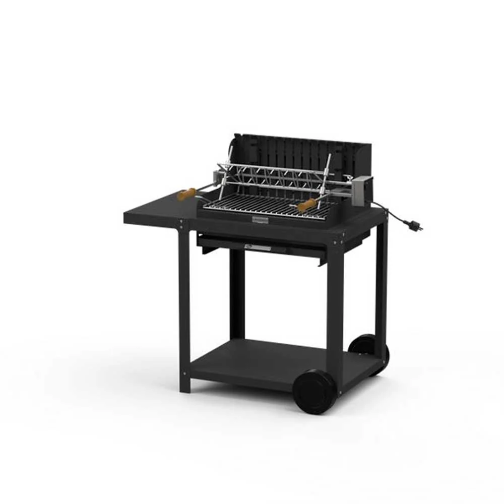 Barbecue + Chariot Selecto Mendy 54*32 - LE MARQUIER