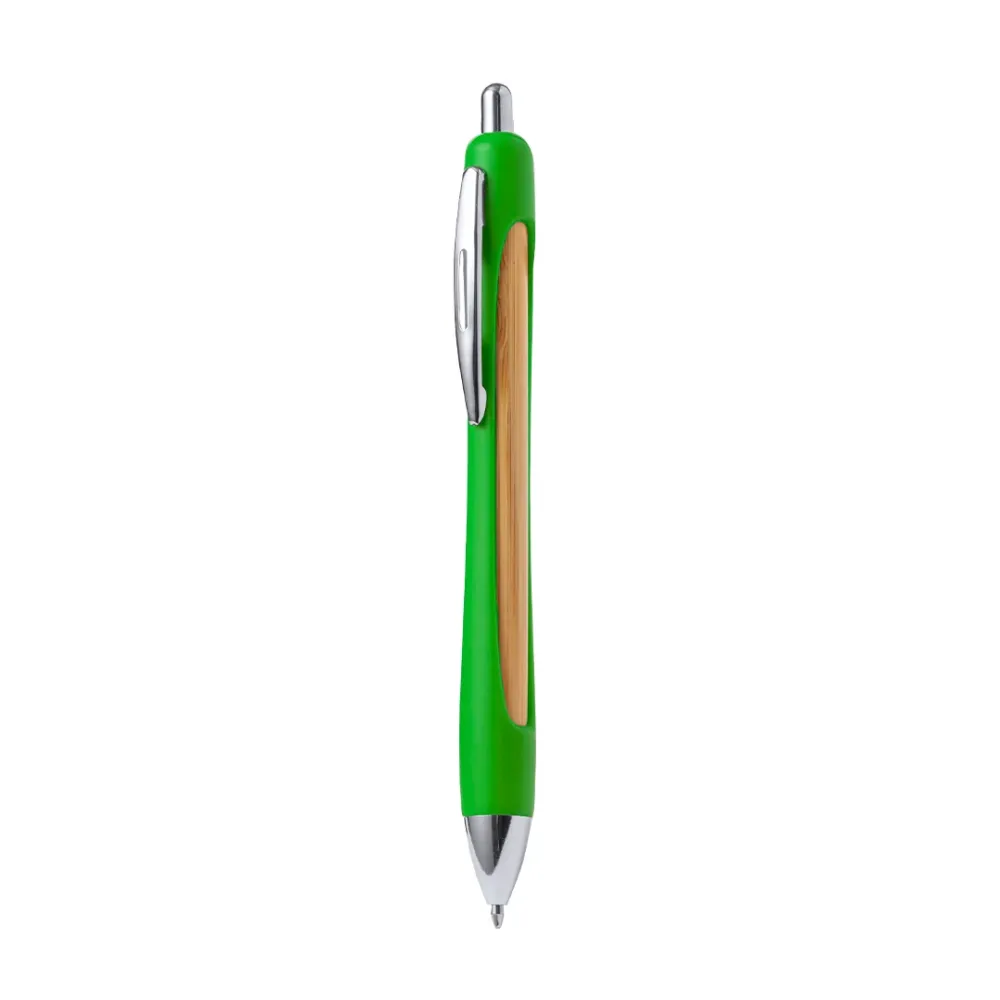 Bolígrafo Ecológico de ABS Reciclado con Certificado RCS y Bambú para Configurar con Tinta Azul Storm Azul