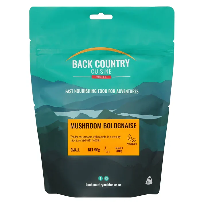 Boloñesa de Champiñones Back Country 90 gr