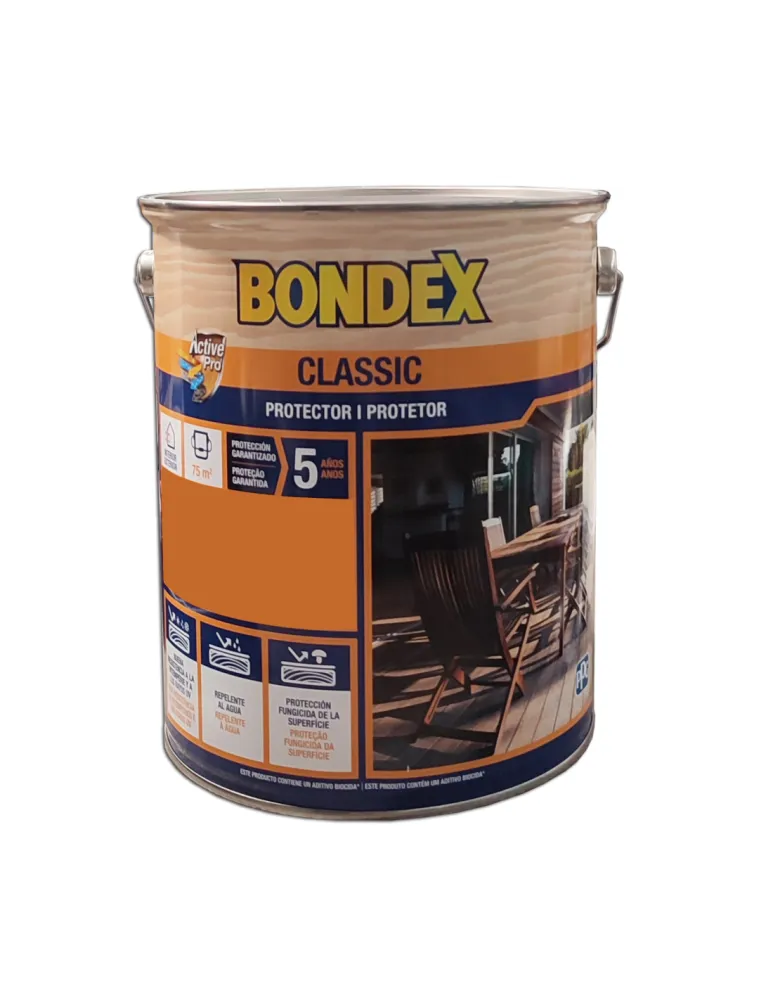 Bondex protector atemporal satinado 5 lt (castaño 903)