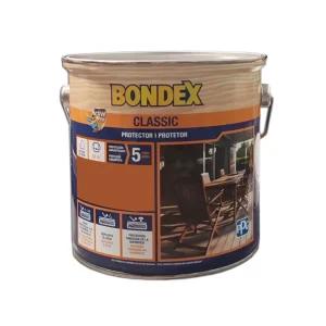 Bondex protector tradicional satinado 2,5 lt (caoba oscuro 902)