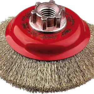 Cepillo para amoladora Jaz HSD 085X0,30XM14 latonado plano