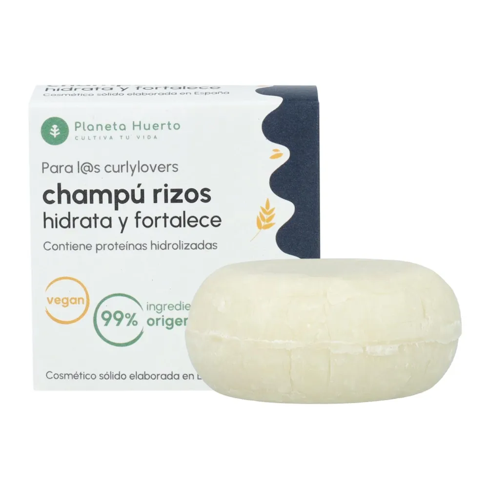 Champú estable Método Curly con Proteína hidrolizada Planeta Huerto 85 gr