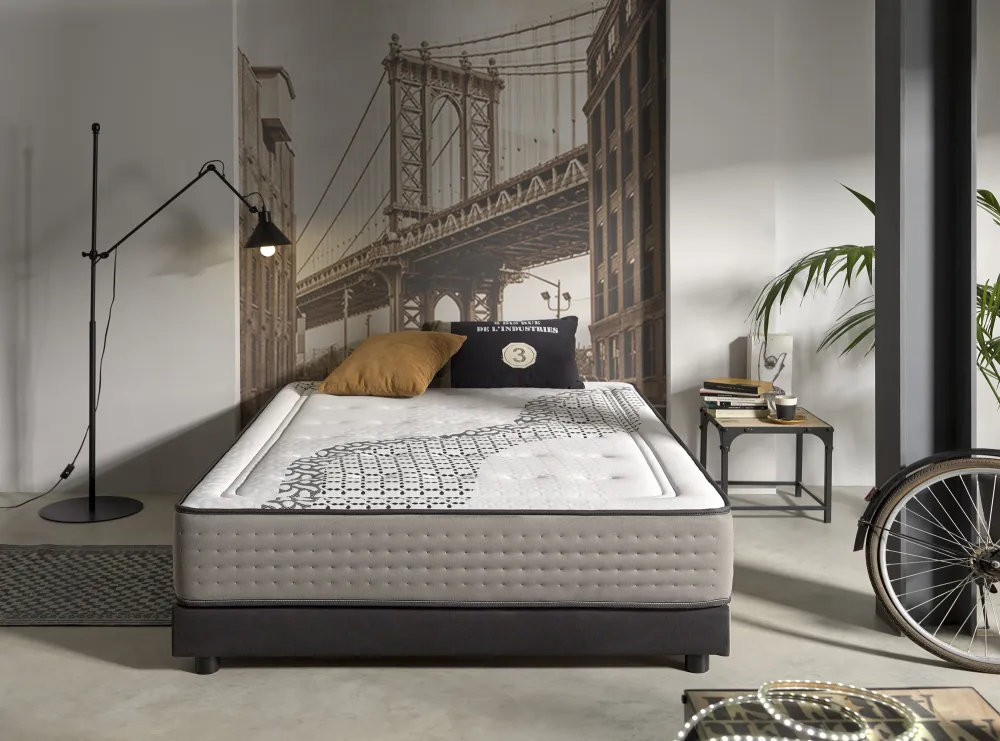Colchón viscoelástico brooklyn paradise 150x180 altura 24cm ±2
