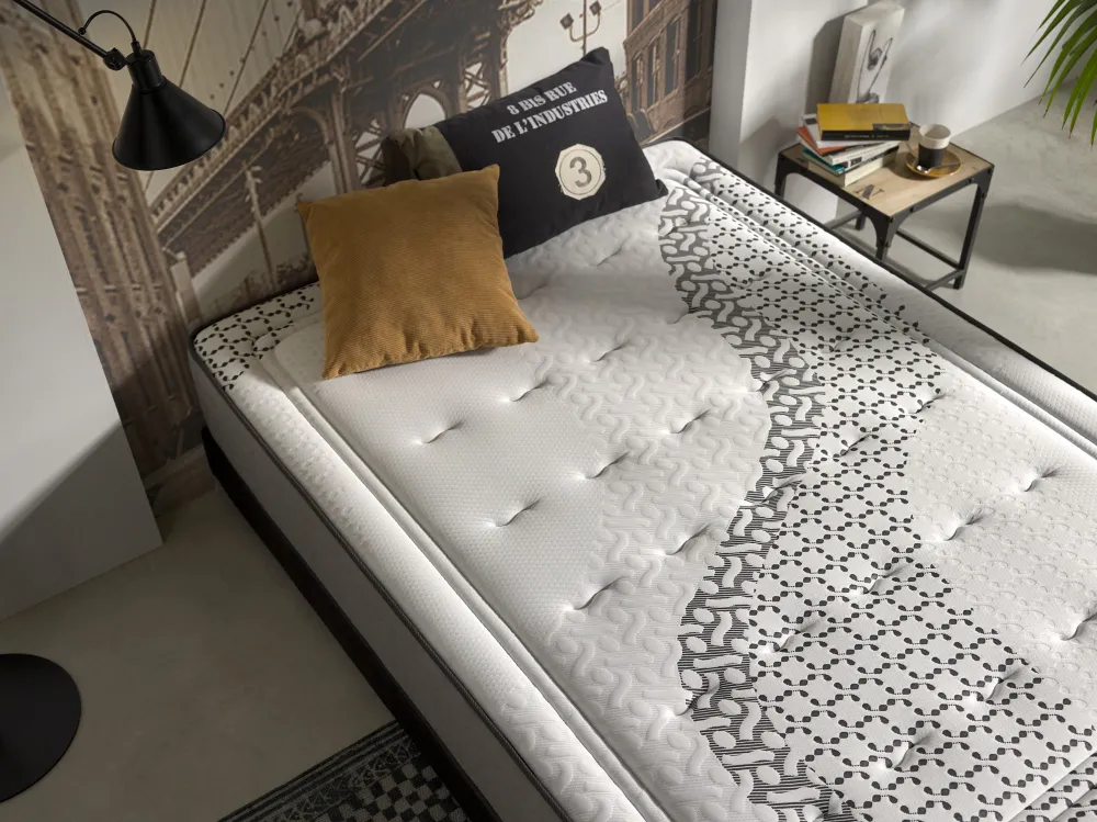 Colchón viscoelástico brooklyn paradise 150x180 altura 24cm ±2