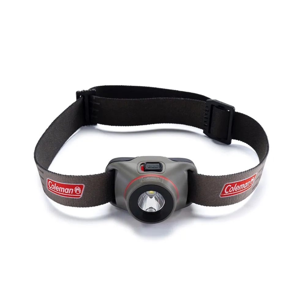 Coleman Linterna Frontal LED, BatteryGuard, 4 Modos, 100 Lúmenes