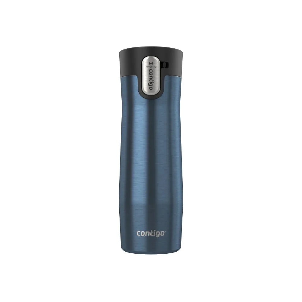 Coleman Mug Contigo® West Loop AUTOSEAL® 591 ml, Azul Metalizado,