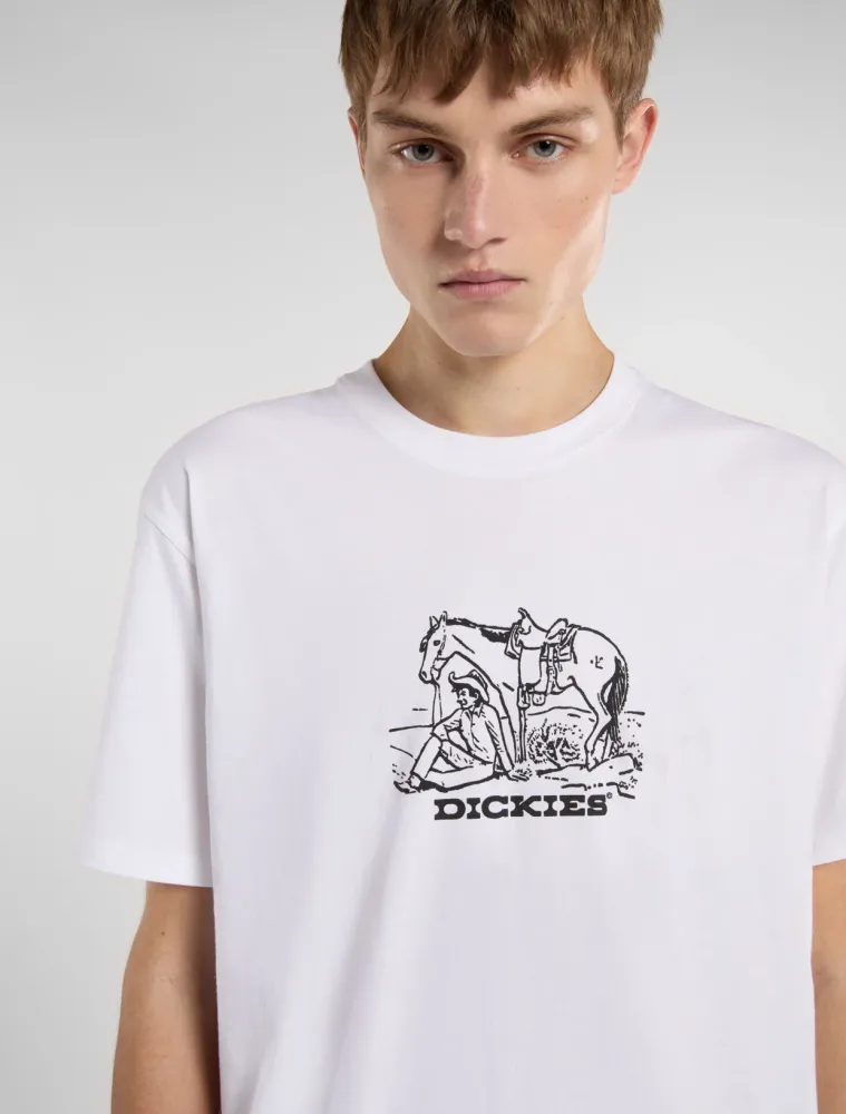 Companion centre logo t-shirt White