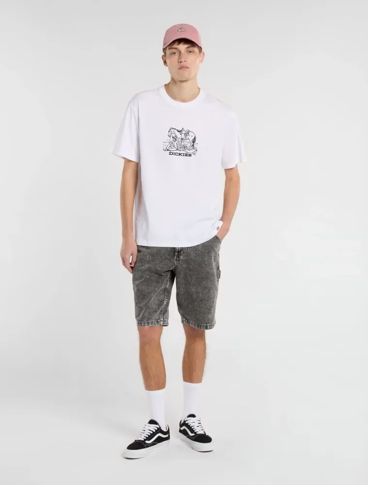 Companion centre logo t-shirt White