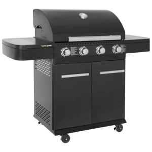 Cook' Garden - Barbacoa de gas FYRA con termómetro - 4 quemadores