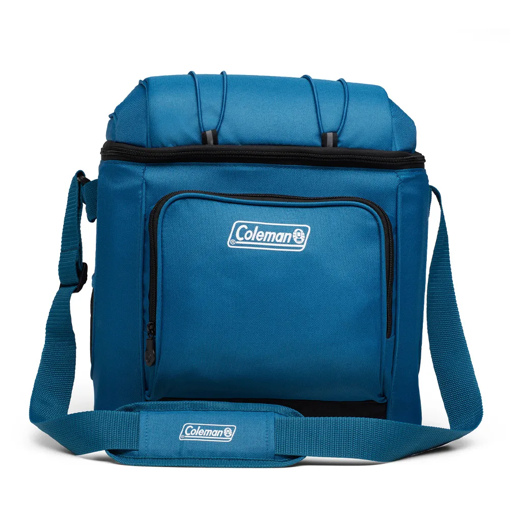 Cooler Coleman Suave Chiller 30 latas azul ocean