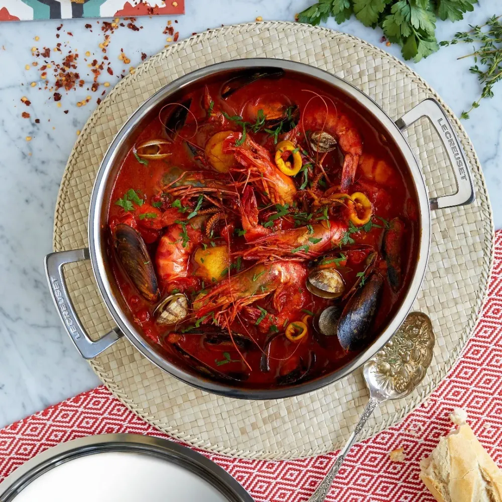 Le Creuset 3-ply Inox Steel 5-piece Cookware Set