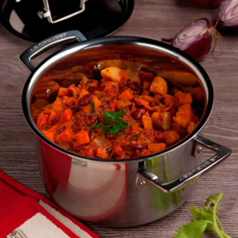 Le Creuset 3-ply Inox Steel 5-piece Cookware Set