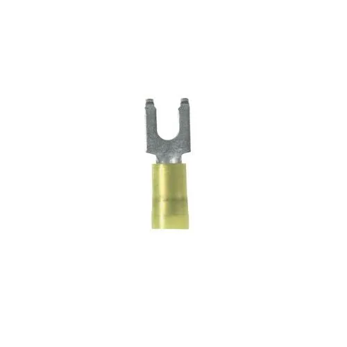 Flanged Fork Terminal Amarillo PN10-10FF-D (Pack fo 500)