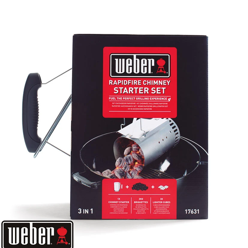 Juego encendido barbacoa WEBER Rapidfire